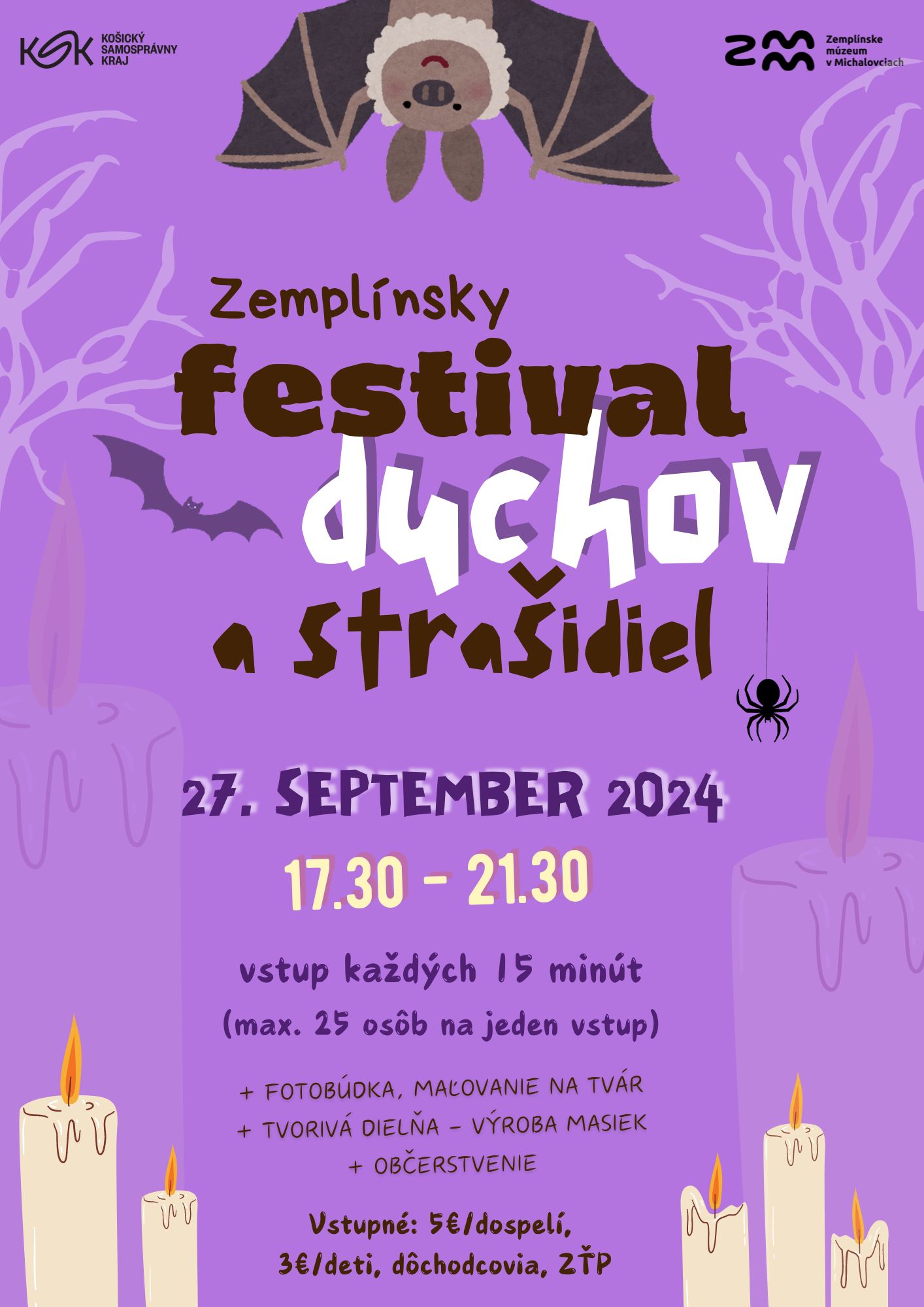 Zemplínsky festival duchov a strašidiel